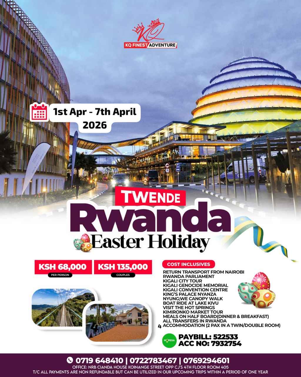 RWANDA EASTER HOLIDAY
